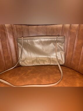 Vintage Purse Handbag Shoulder Clutch crossbody  1970s USA retro bag leather